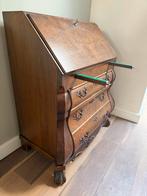 Antieke Hollandse Bureaukast met Klep en Lades - Charme & St, Antiek en Kunst, Ophalen
