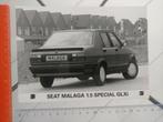 Seat Malaga 1.5 special GLXi persfoto, Verzenden