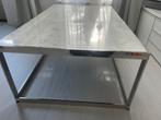 Marmeren Salontafel Atlas Interiors, Huis en Inrichting, Tafels | Salontafels, Ophalen, 100 tot 150 cm, 50 tot 100 cm, Zo goed als nieuw