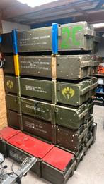 Partij legerkisten 13 stuks, Ophalen, Minder dan 50 cm, Nieuw, Minder dan 100 cm