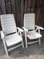 2 Kunststof Tuinstoelen - Gratis!, Tuin en Terras, Tuinstoelen, Ophalen of Verzenden, Gebruikt, Kunststof