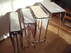 VINTAGE FORMICA OPKLAPTAFELS EN DIV, VINTAGE FORMICA, Gebruikt, 50 tot 100 cm, Rechthoekig
