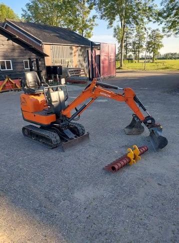 Nette Hitachi minigraver ZX10U beschikbaar voor biedingen