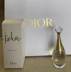 Miniatuur Dior J’adore edp 5 ml nieuw in doos + cadeautas, Ophalen of Verzenden, Nieuw, Miniatuur, Gevuld