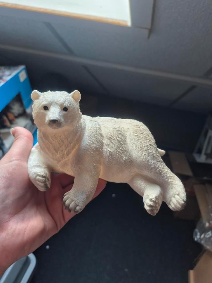 Ijsbeer beeldje, Verzamelen, Beelden en Beeldjes, Zo goed als nieuw, Dier, Ophalen of Verzenden