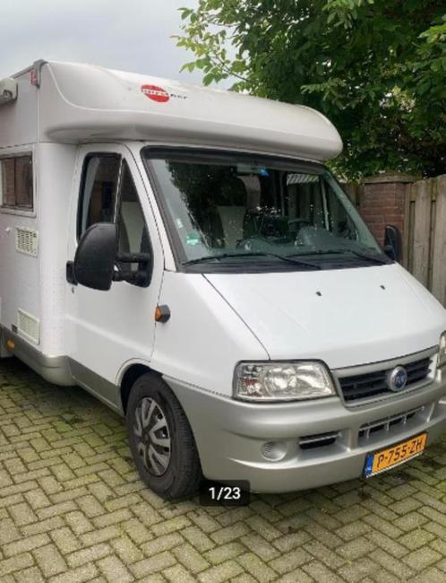 camper, Caravans en Kamperen, Campers, Particulier, tot en met 2, Half-integraal, Bürstner, Fiat, Diesel, Handgeschakeld, Halve Treinzit