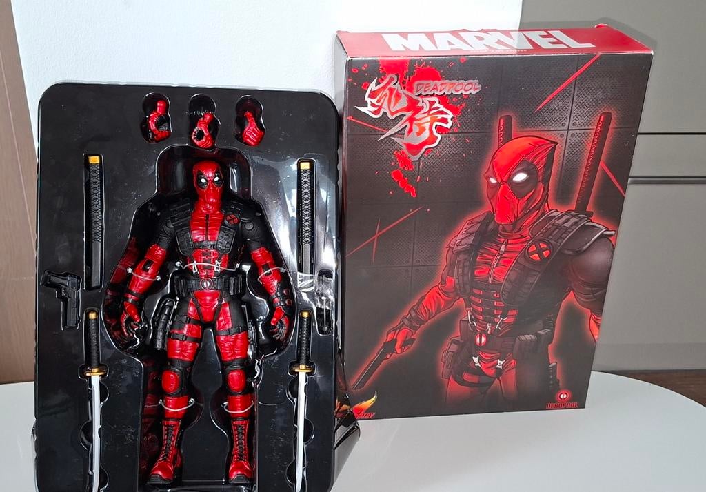 Marvel Fire Toy Deadpool action figuren, Ophalen of Verzenden, Nieuw