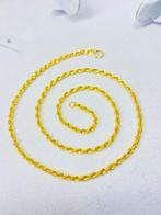 Gouden ketting - rope chain - 14 karaat, Ophalen of Verzenden, Zo goed als nieuw, Goud