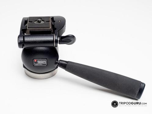 Manfrotto 390RC2 foto/videokop, Audio, Tv en Foto, Fotografie | Statieven en Balhoofden, Gebruikt, Balhoofd, Ophalen of Verzenden