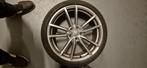 Originele velgen + zomerbanden Volkswagen golf r32, Auto-onderdelen, Banden en Velgen, Gebruikt, Banden en Velgen, 235 mm, Personenwagen