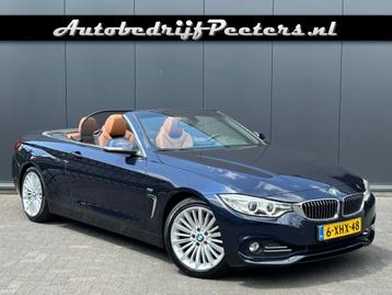 Bmw 4-SERIE Cabrio 420i Leder Navi Xenon Sportstoelen Nekver beschikbaar voor biedingen