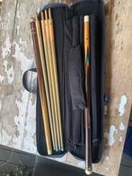 Vintage Longoni biljart keu poolen 3 ster biljartkeu 140cm, Sport en Fitness, Biljarten en Poolen, Ophalen of Verzenden, Zo goed als nieuw