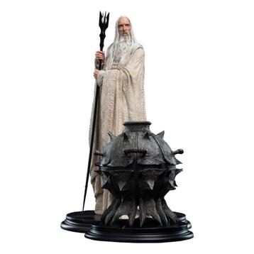Weta LOTR Statue Saruman and the Fire of Orthanc beschikbaar voor biedingen