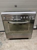 80cm breed fornuis 5 pits, Witgoed en Apparatuur, Fornuizen, Hete lucht, 60 cm of meer, Ophalen of Verzenden, Zo goed als nieuw