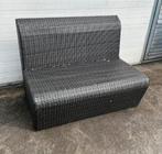 1 stuks horeca Wicker rotan buiten bankjes, Tuin en Terras, Tuinbanken, Ophalen, Zo goed als nieuw, Wicker