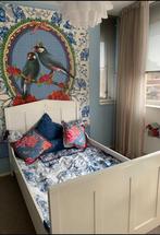 Meisjeskamer Ledikant + Pip Studio Textiel, Ophalen, Wit, 190 cm of minder, Zo goed als nieuw