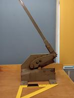 hefboomschaar/plaatschaar, Hobby en Vrije tijd, Overige Hobby en Vrije tijd, Ophalen, Zo goed als nieuw