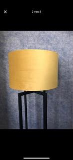 Gouden Velours Vloerlampen Kappen Set, Ophalen of Verzenden, Zo goed als nieuw, Metaal, 100 tot 150 cm