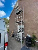 Nette rolsteiger werkhoogte 6,5 meter, Doe-het-zelf en Verbouw, Steigers, Ophalen, Zo goed als nieuw, Rolsteiger of Kamersteiger