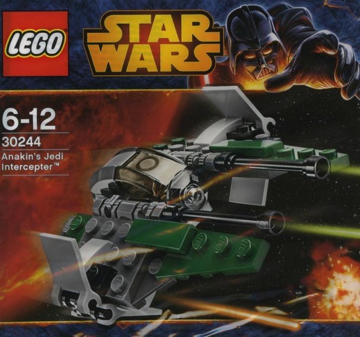 30244 - Star Wars: Anakin's Jedi Interceptor, Kinderen en Baby's, Speelgoed | Duplo en Lego, Nieuw, Lego, Complete set, Verzenden