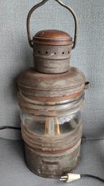 Vintage Scheepslamp - Sfeervolle Verlichting, Verzamelen, Ophalen of Verzenden
