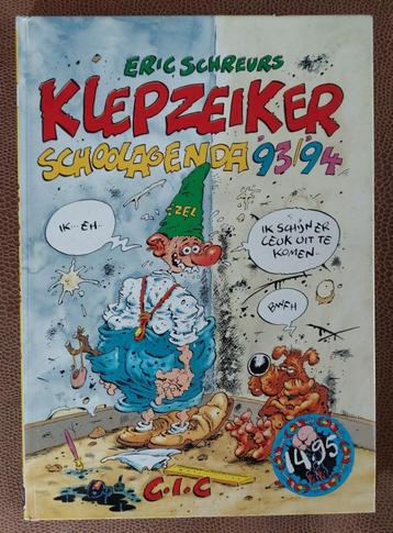 Eric Schreurs Klepzeiker schoolagenda 1993/1994 beschikbaar voor biedingen