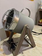 Moderne tafellamp, industrieel design, Huis en Inrichting, Lampen | Hanglampen, Ophalen of Verzenden, Zo goed als nieuw, Glas