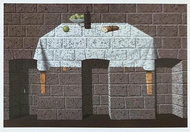 0460C  DE APPEL IN DE KUNST (7)  RÉNÉ MAGRITTE, Verzamelen, Ansichtkaarten | Themakaarten, Ongelopen, 1980 tot heden, Overige thema's