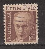 USA, Ernie Pyle, 1971., Postzegels en Munten, Verzenden, Noord-Amerika, Gestempeld