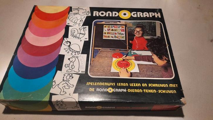 Rondograph jaren 60 tekensjablonen dieren tekenen, Hobby en Vrije tijd, Tekenen, Gebruikt, Overige typen, Ophalen of Verzenden