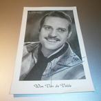 Oude artiestenkaart : WIM VAN DE VELDE (met handtekening), Verzenden, Gebruikt, Foto of Kaart, Gesigneerd