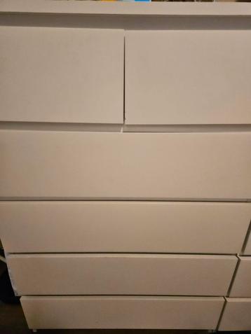 3 malm ladekasten te koop