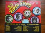 lp 20 rock n roll super stars vinyl verzamel album record, Ophalen of Verzenden, Gebruikt, 12 inch, Poprock