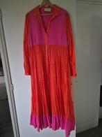Super mooie jurk van le cafe noir studio. Roze/ oranje. mt L, Kleding | Dames, Maat 42/44 (L), Nieuw, Oranje, Ophalen of Verzenden