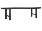 Grijze tafel met wielen - 239 cm lang, Minder dan 50 cm, Gebruikt, 200 cm of meer, Ophalen of Verzenden