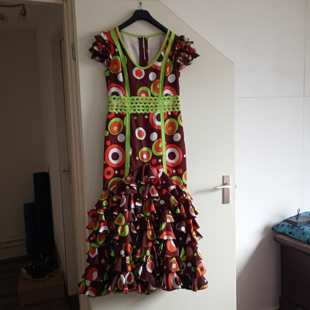Originele Flamenco Jurk - Maat 40, Kleding | Dames, Maat 38/40 (M), Overige kleuren, Ophalen of Verzenden, Onbekend