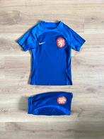 Nederlands elftal sportset 22/23 Nike Maat 128-137, Gebruikt, Jongen of Meisje, Ophalen of Verzenden, Setje
