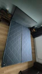 Boxspring 140x200 met hoofdsteun - Gebruikt, Ophalen, Gebruikt, Tweepersoons, 140 cm