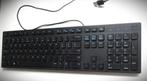 Toetsenbord Dell~Zwart~Computertoetsenbord~44 cm, Ophalen of Verzenden, Qwerty, Zo goed als nieuw, DELL