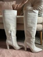 Witte hoge laarzen maat 40 nieuw., Kleding | Dames, Ophalen of Verzenden, Nieuw, Wit, Hoge laarzen