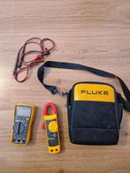Fluke multimeter+stroomtang set 117/322, Doe-het-zelf en Verbouw, Ophalen of Verzenden, Zo goed als nieuw, Multimeter