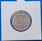 1 Gulden 1958 Juliana, Postzegels en Munten, Munten | Nederland, Zilver, 1 gulden, Koningin Juliana, Verzenden