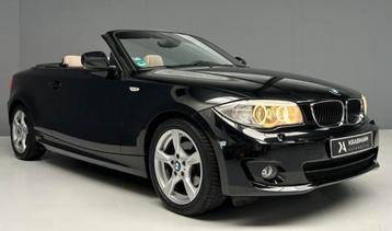 BMW 1-Serie 2.0 118I Cabrio 2011 Zwart beschikbaar voor biedingen