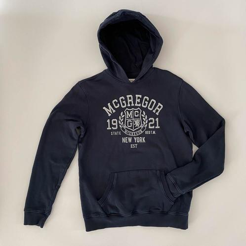 McGregor hoodie trui, donkerblauw, maat S, Kleding | Heren, Truien en Vesten, Zo goed als nieuw, Maat 46 (S) of kleiner, Blauw