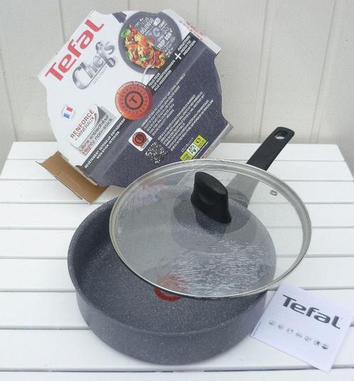 Tefal Chef's Delight Stone hapjespan... Ø 24 cm... *nieuw*, Huis en Inrichting, Keuken | Potten en Pannen, Nieuw, Koekenpan of Braadpan