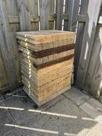 Gratis Tegels palissade 12 stuks, Tuin en Terras, Ophalen, Gebruikt, Overige typen, 5 tot 10 m²