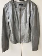 Leren jasje, zilvergrijs, mt 38, Mart Visser, Maat 38/40 (M), Mart Visser, Ophalen of Verzenden, Zo goed als nieuw