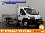 Peugeot Boxer 2.2BlueHDi 165pk Open Laadbak 4.20 Meter | Air, Auto's, Voorwielaandrijving, Stof, Gebruikt, 4 cilinders
