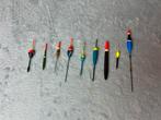 Dobbers 9 stuks, Ophalen, Gebruikt, Dobber of Lood