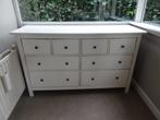 Hemnes ladekast witgelakt, Ophalen, Gebruikt, 5 laden of meer, 150 tot 200 cm